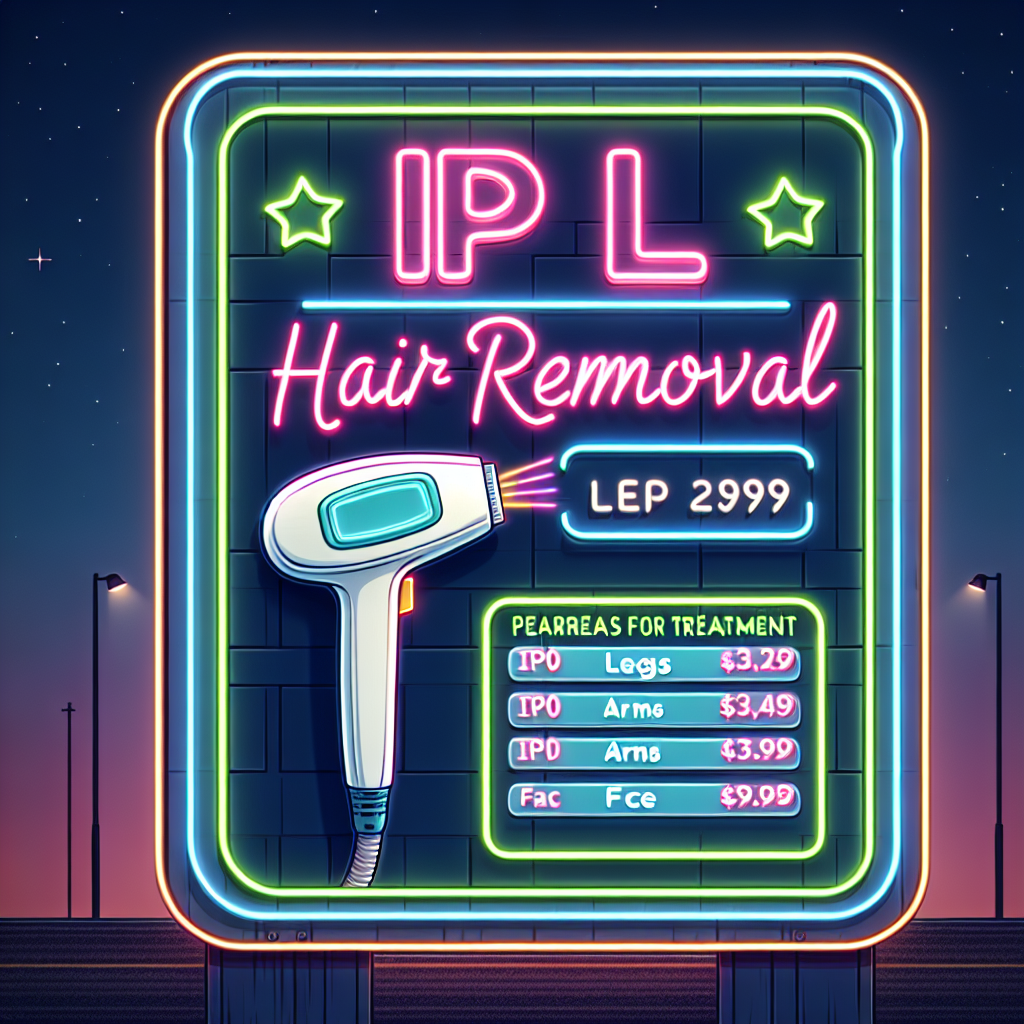 How Much Does IPL Hair Removal Cost?