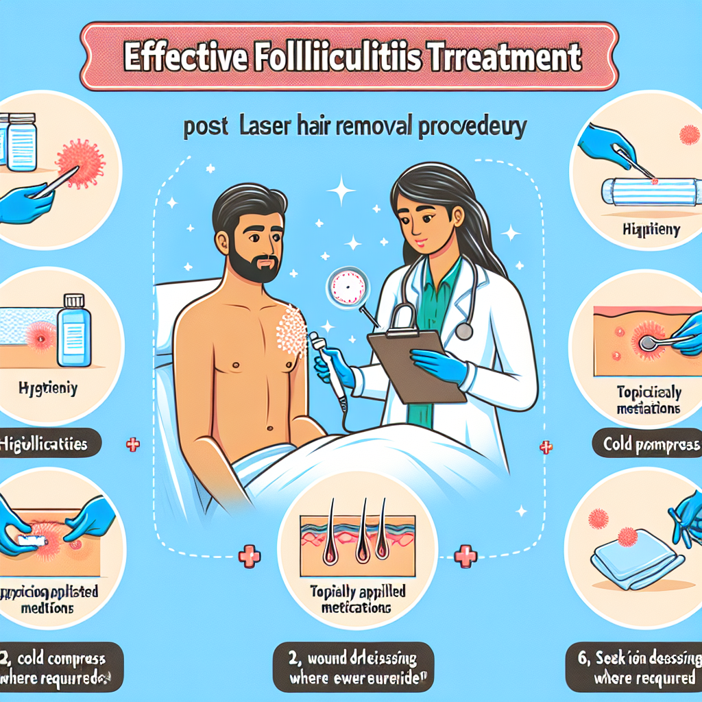 "Effective Folliculitis Treatment Following Laser Hair Removal: A Guide"