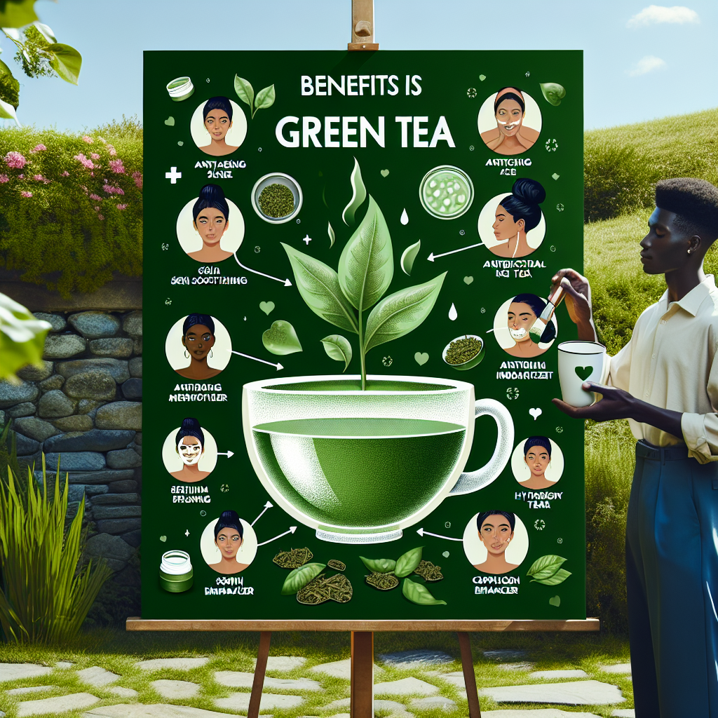 "Discover All the Essential Benefits of Green Tea for Your Skin!"