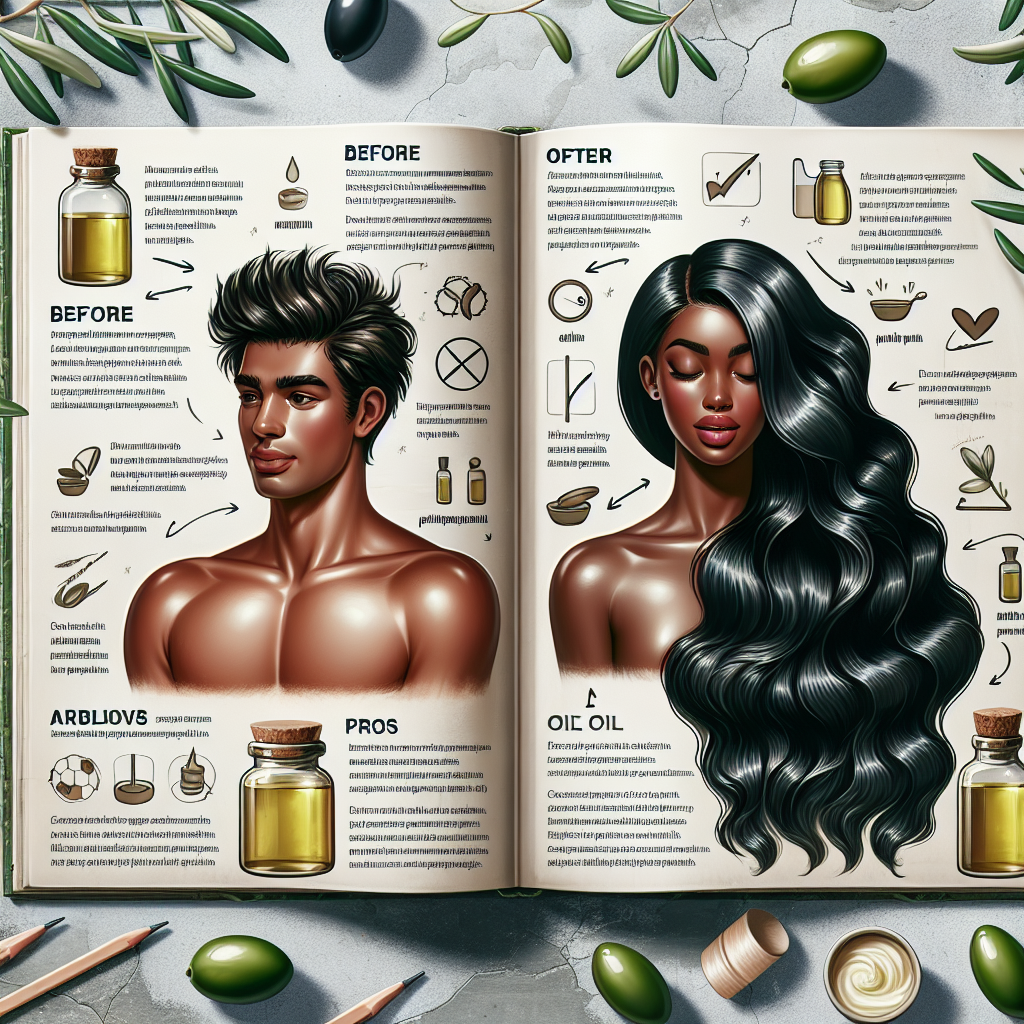 "Discover the Pros and Cons of Using Olive Oil for Hair Care: A Must-Know Guide for Optimal Health"