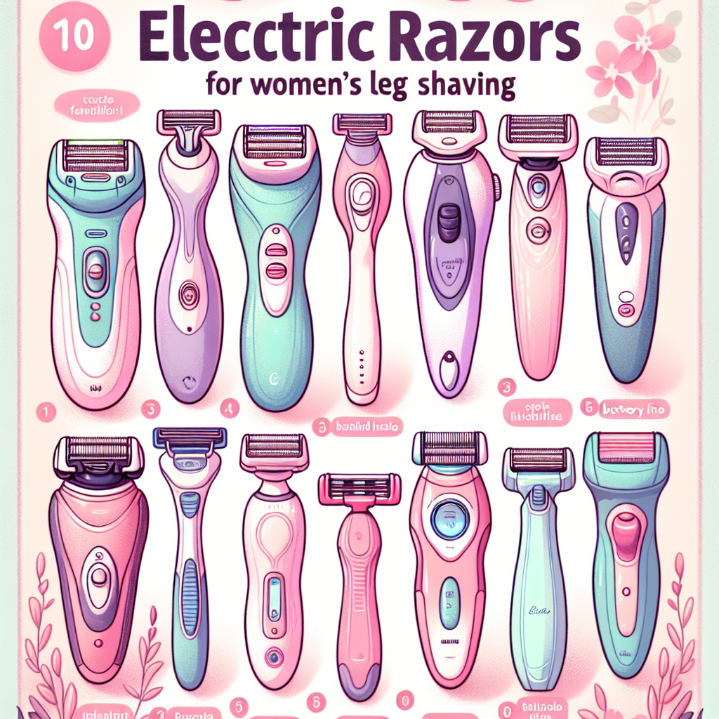 "Top 10 Electric Razors for Women's Leg Shaving: Ultimate Guide"