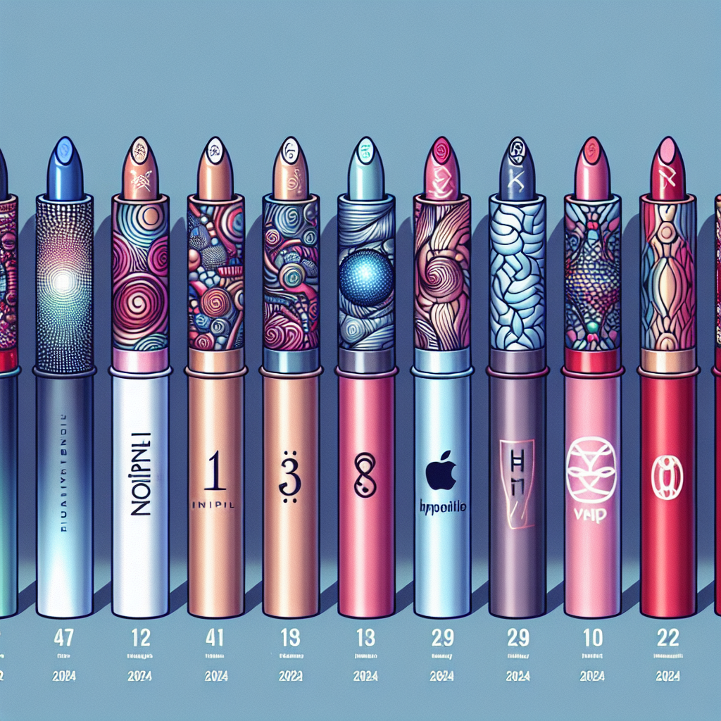 "Discover the Top 10 Leading Lipstick Brands Globally for 2024"