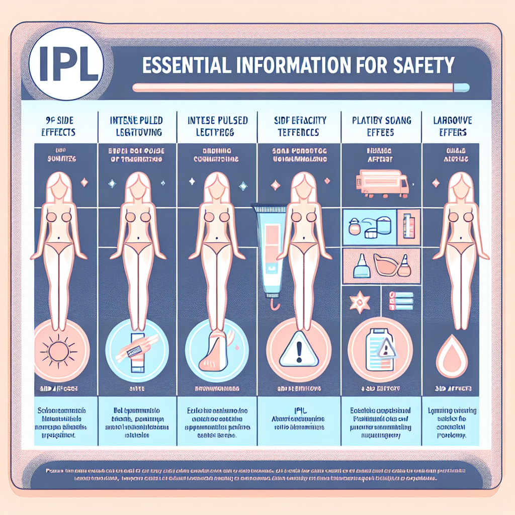 "Discover the 9 Side Effects of IPL Hair Removal: Essential Information for your Safety"