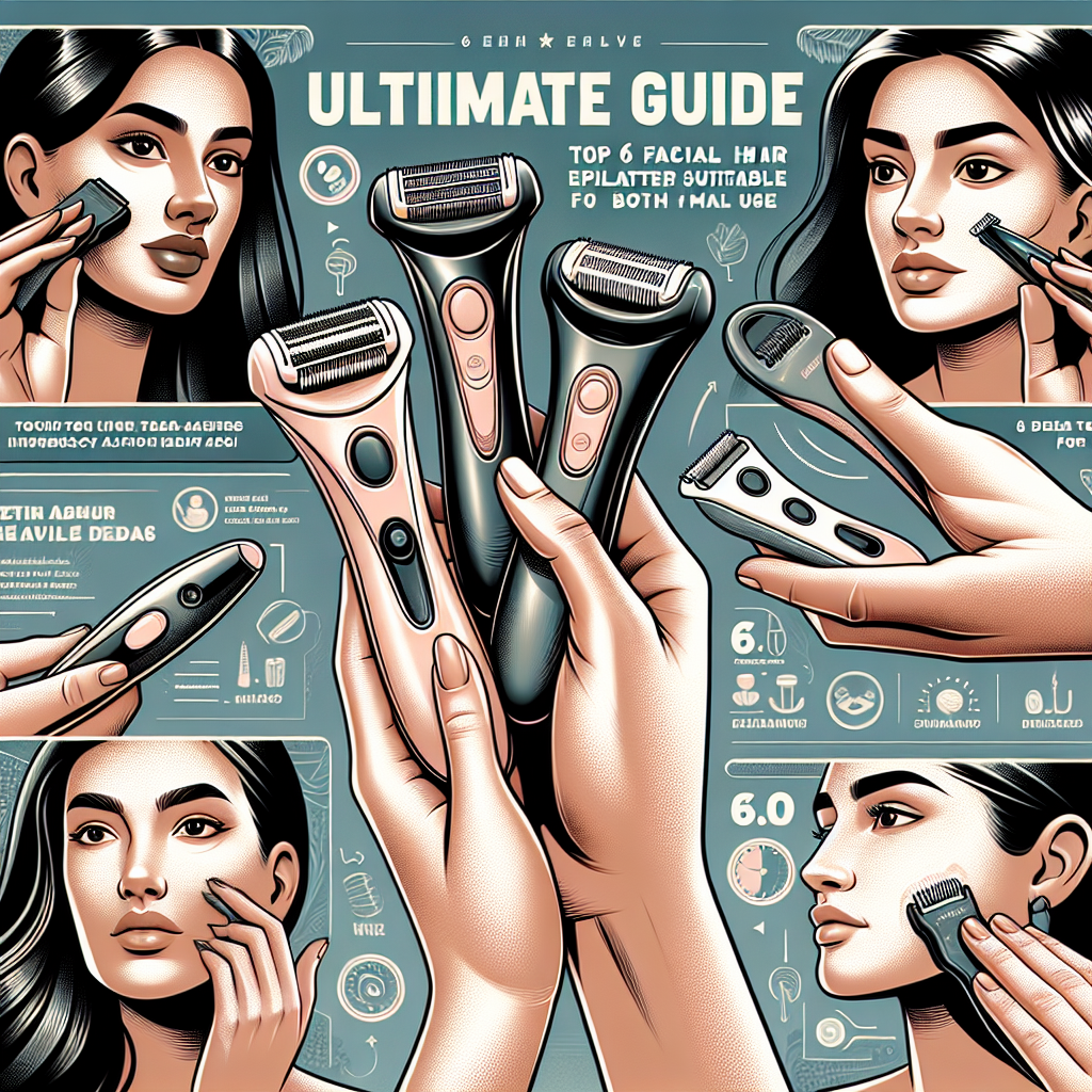 "Top 6 Facial Hair Epilators for Both Men and Women: Ultimate Guide"