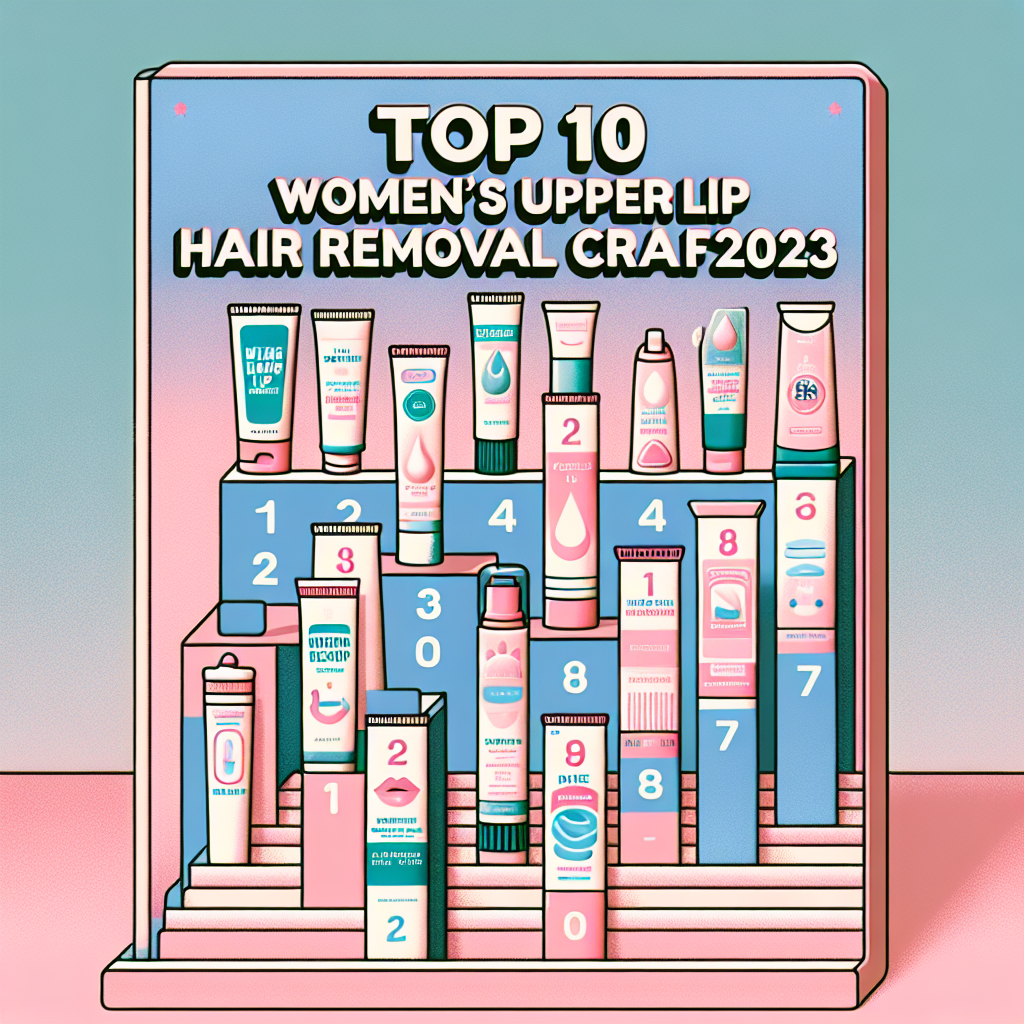 Top 10 Women's Upper Lip Hair Removal Creams of 2023: The Ultimate Guide