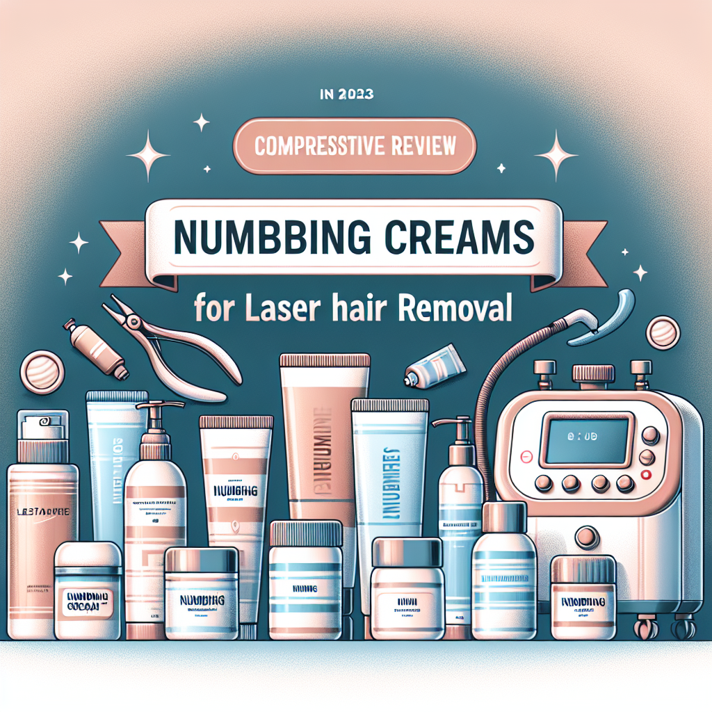 "Best 8 Numbing Creams for Laser Hair Removal in 2023: A Comprehensive Review"