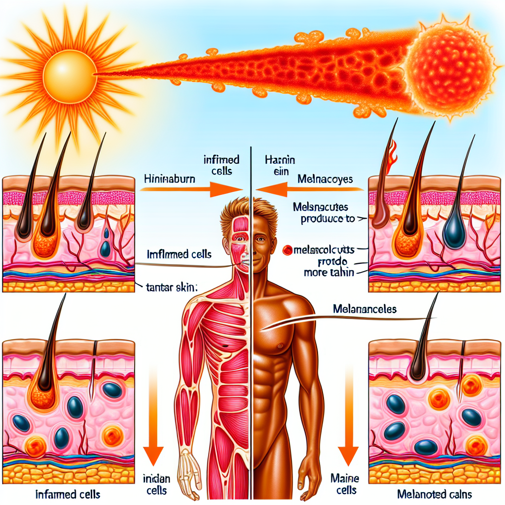 "Can Sunburn Eventually Turn into a Tan? Understanding the Process"