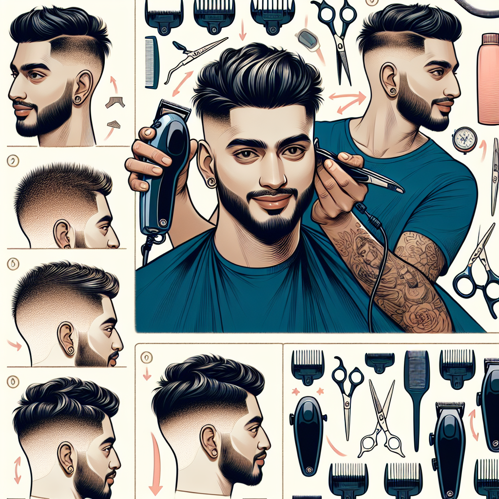 "Ultimate Guide to DIY Men's Haircut with Clippers (Perfect for Beginners)"