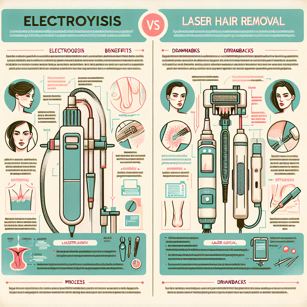 "Choosing Between Electrolysis and Laser Hair Removal: A Comprehensive Guide"