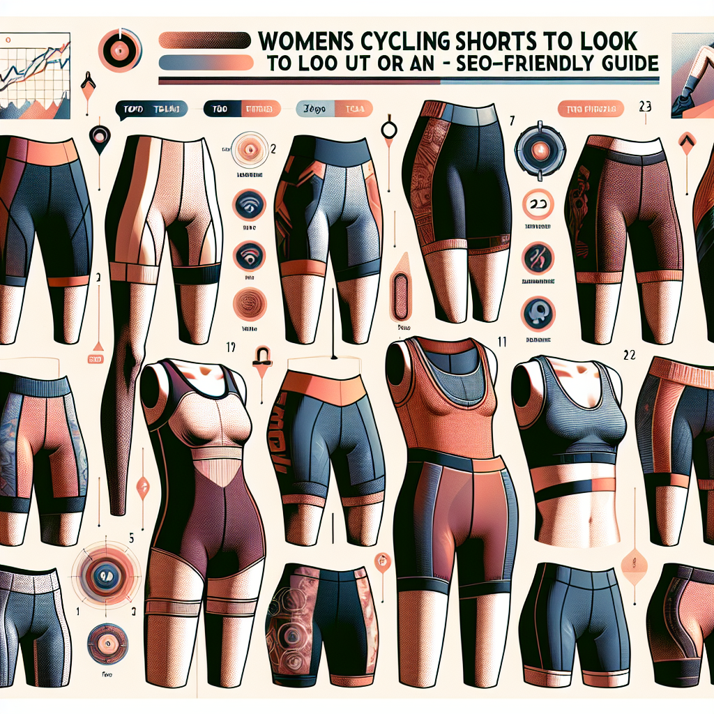 "Top 10 Women's Cycling Shorts to Look Out for in 2023: An SEO-Friendly Guide"