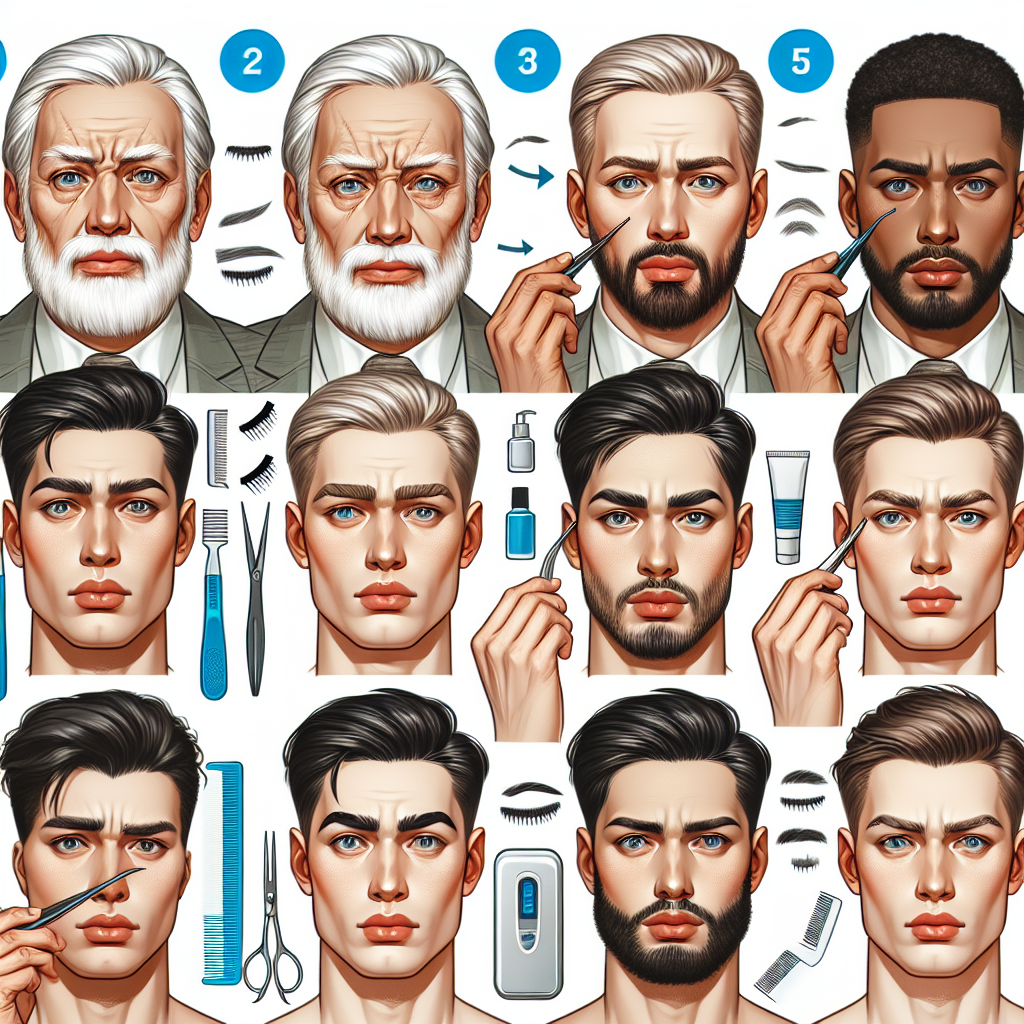 Comprehensive Guide to Trimming Men's Eyebrows: A Must-Read for Perfect Results!