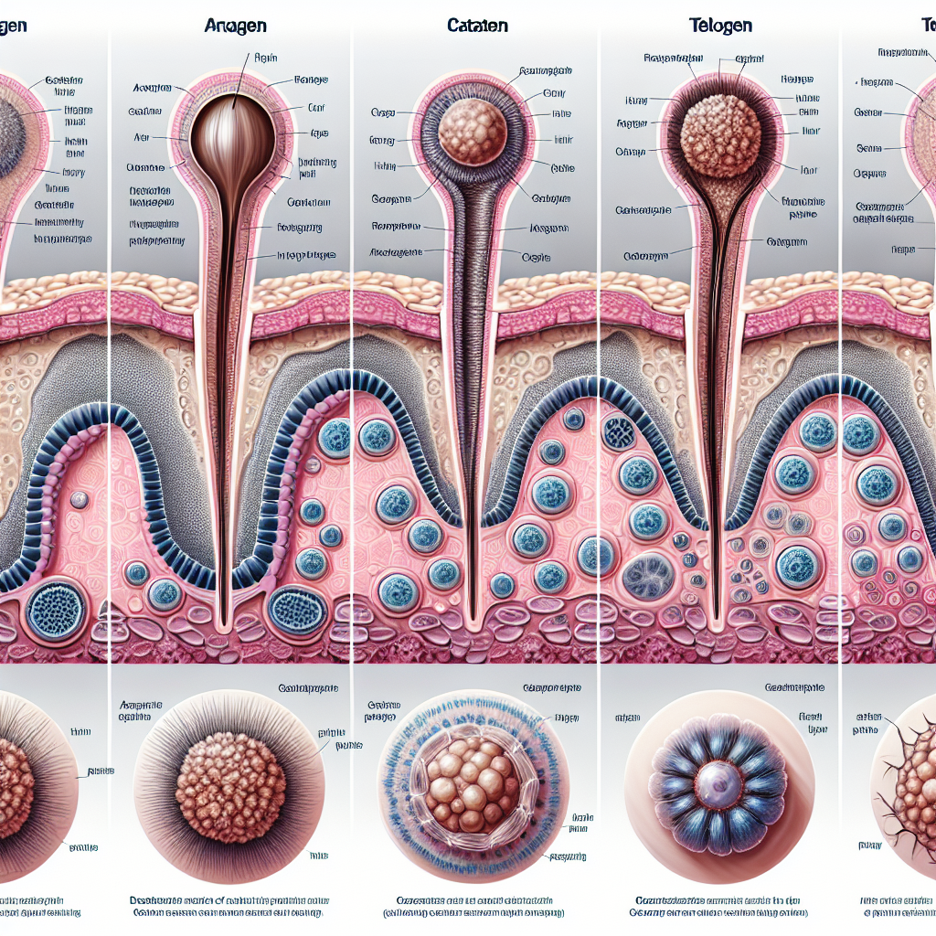 "Exploring Hair Growth: A Comprehensive Guide to the Different Phases of the Hair Growth Cycle"