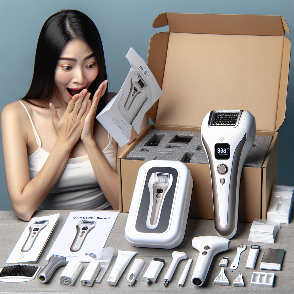 "Honest Review and Unboxing of Ulike Air 10: The Ultimate IPL Hair Removal Experience"