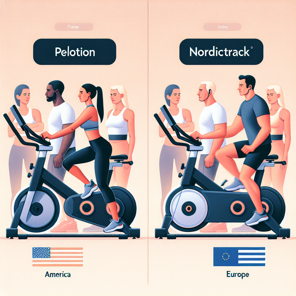 Comparing Peloton and NordicTrack: The Best Exercise Bike for American and European Users