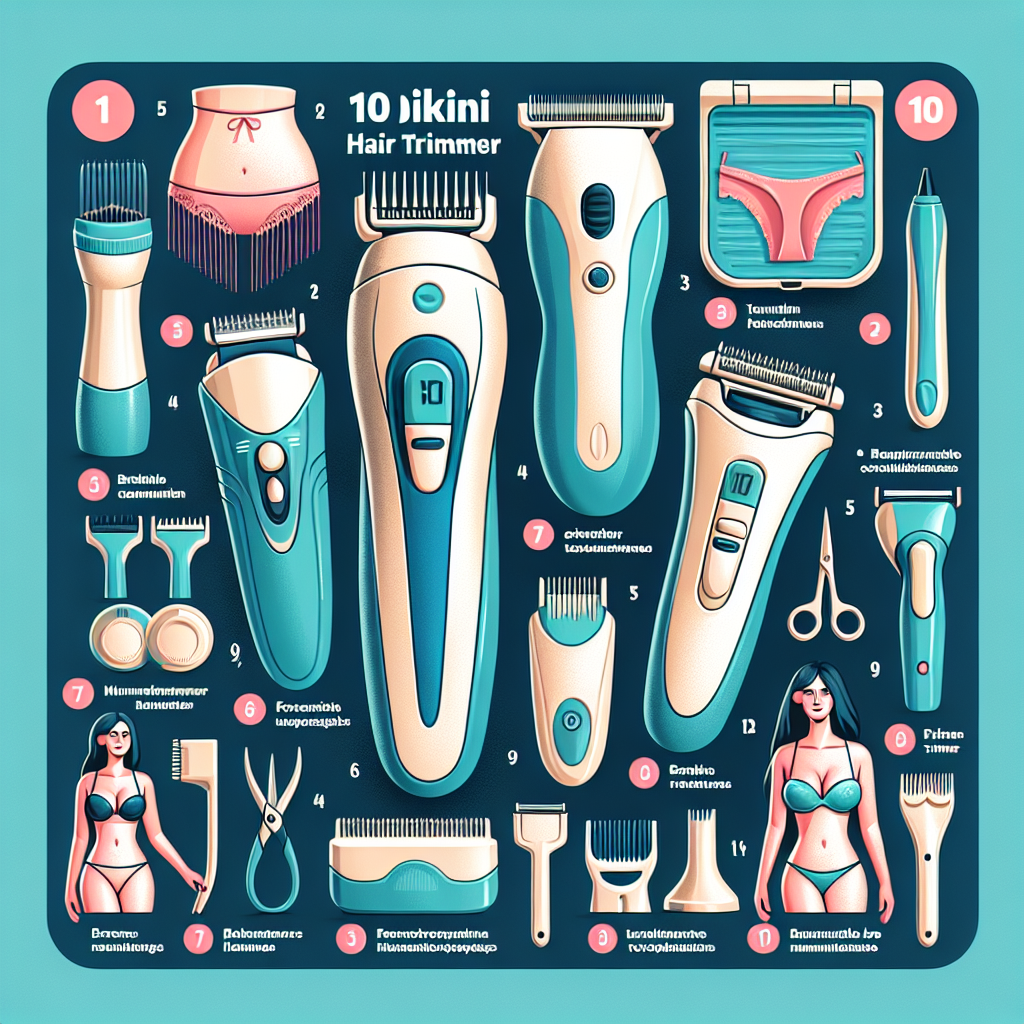 Top 10 Women's Bikini/Pubic Hair Trimmers of 2023: A Comprehensive Guide