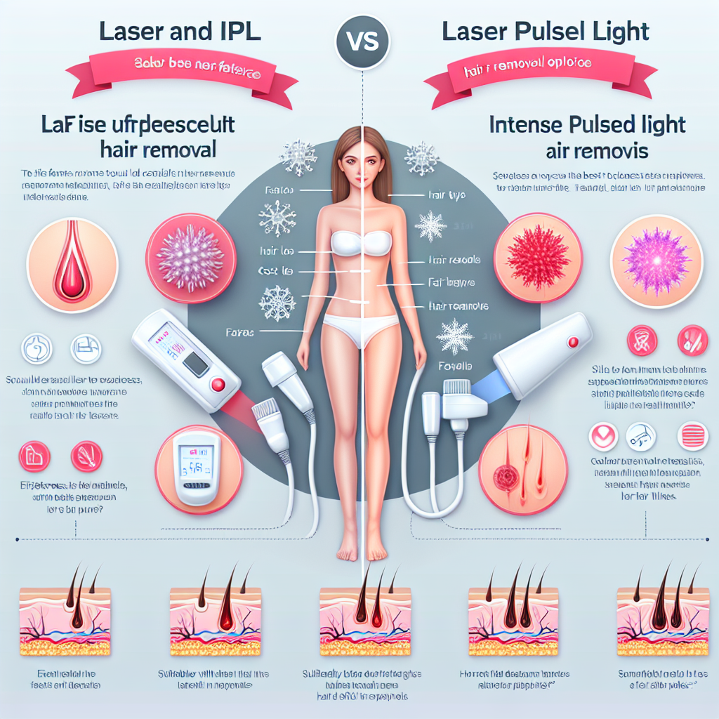 "Laser or IPL Hair Removal: Determining the Best Option for You"