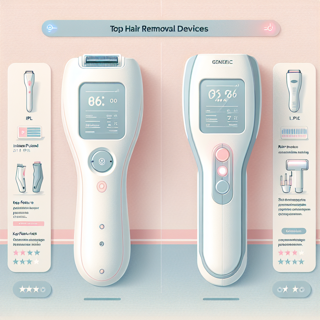 Kenzzi vs. Tria: Comparing the Best Hair Removal Devices