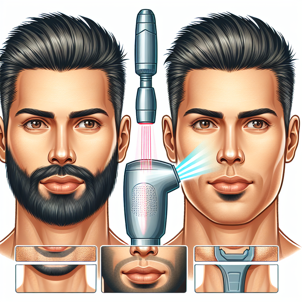 "Does IPL Hair Removal Work Effectively on Men's Facial Hair?"