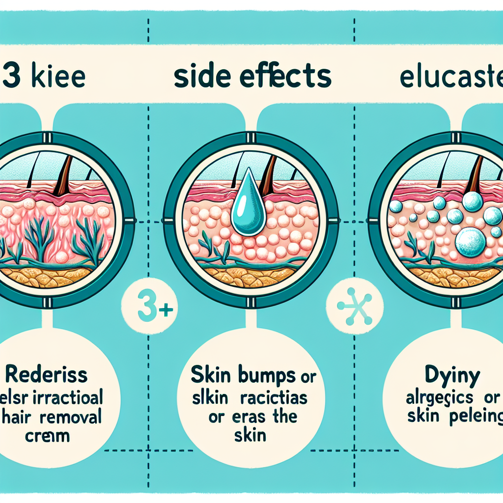 "Understanding the 3 Key Side Effects of Using Hair Removal Cream on Sensitive Areas"