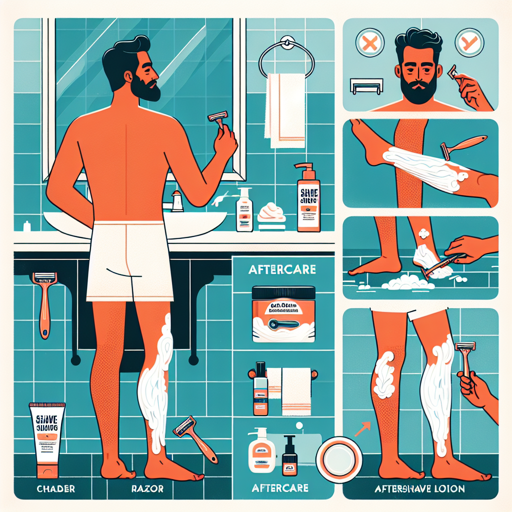 "Top Tips and Methods for Men to Shave Their Legs - A Complete Guide"