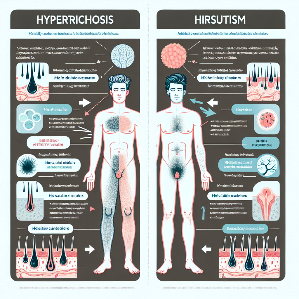 "Understanding Hypertrichosis and Hirsutism: Causes, Differences, and Effective Treatments"