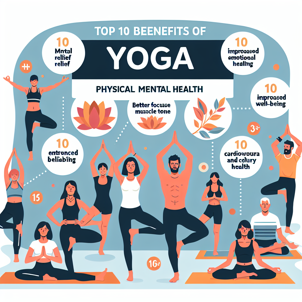 "Discover the Top 10 Physical and Mental Health Advantages of Yoga"