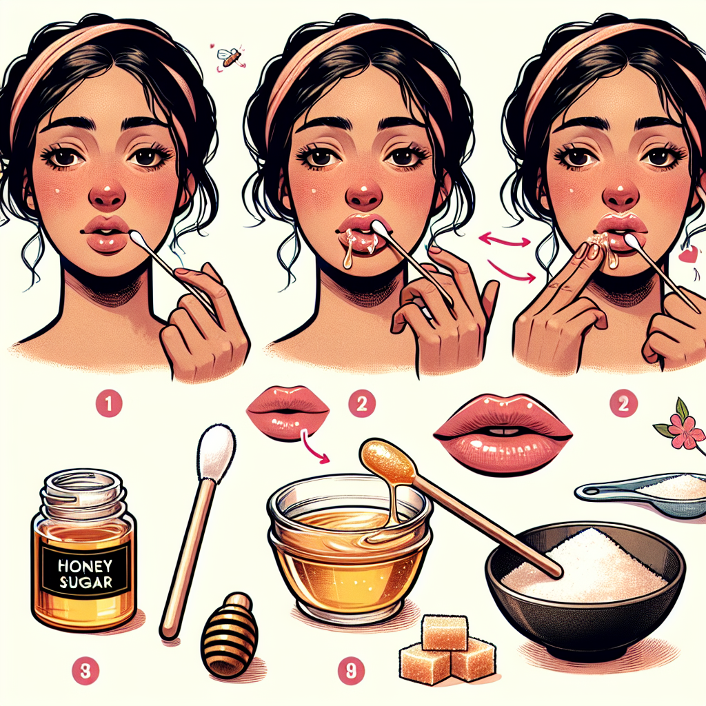 "DIY Lip Exfoliation: Removing Dead Skin at Home Effectively"