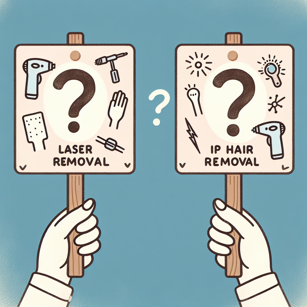 "Laser or IPL Hair Removal: Deciding the Superior Choice"