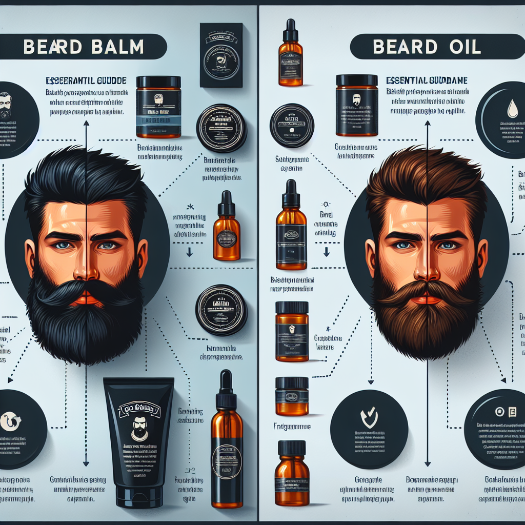 "Beard Balm or Oil: A Comprehensive Comparison and Essential Guide"