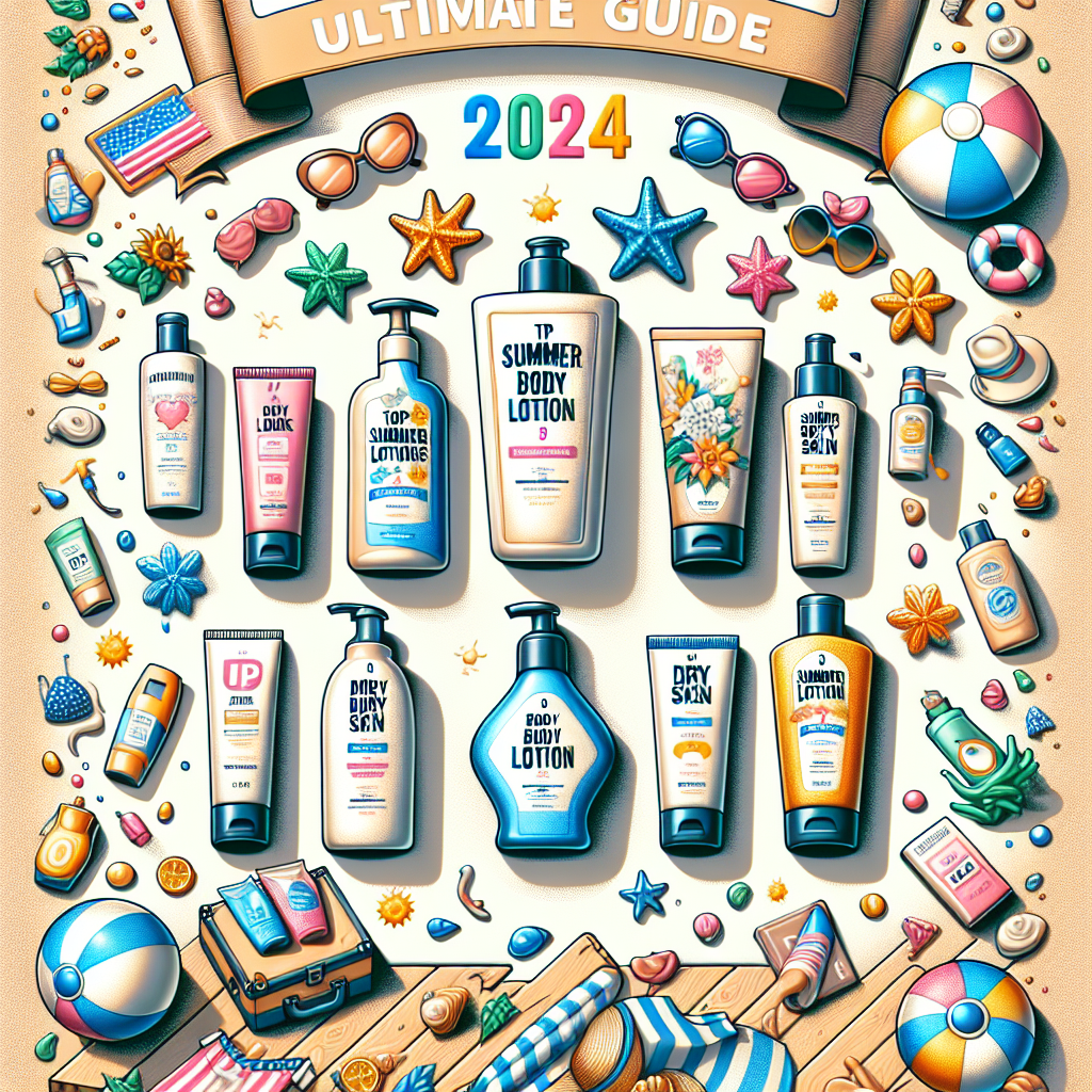 "Top 9 Summer Body Lotions for Dry Skin (2024): Ultimate Guide for US and European Users"