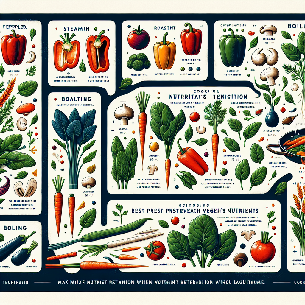 "Maximizing Nutrient Retention in Vegetable Cooking: A Guide"