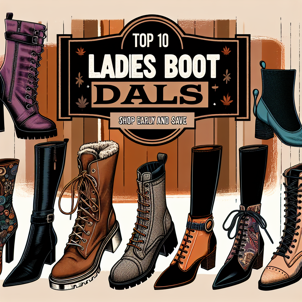 "Top 10 Ladies' Boot Deals for Black Friday 2023: Shop Early and Save"