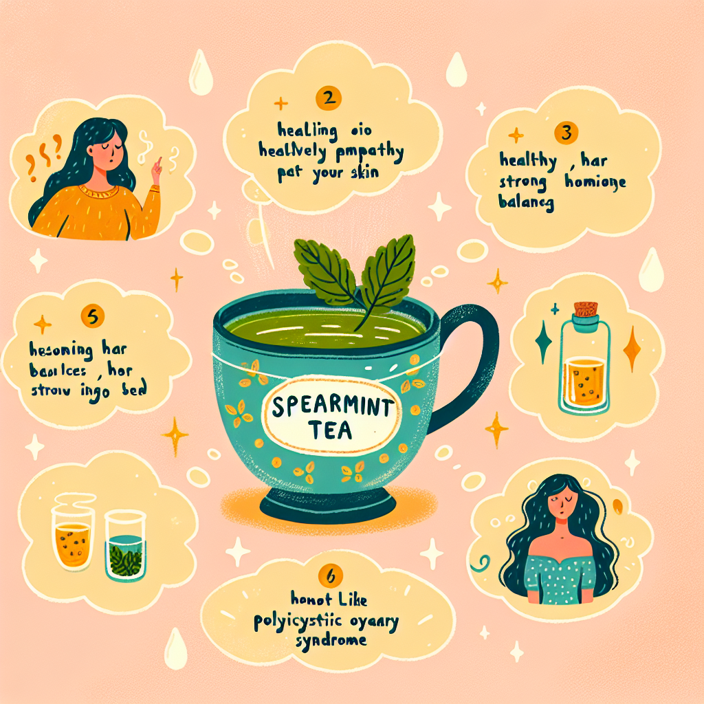 "Discover the Advantages of Spearmint Tea: Skin, Hair, PCOS, and Beyond"