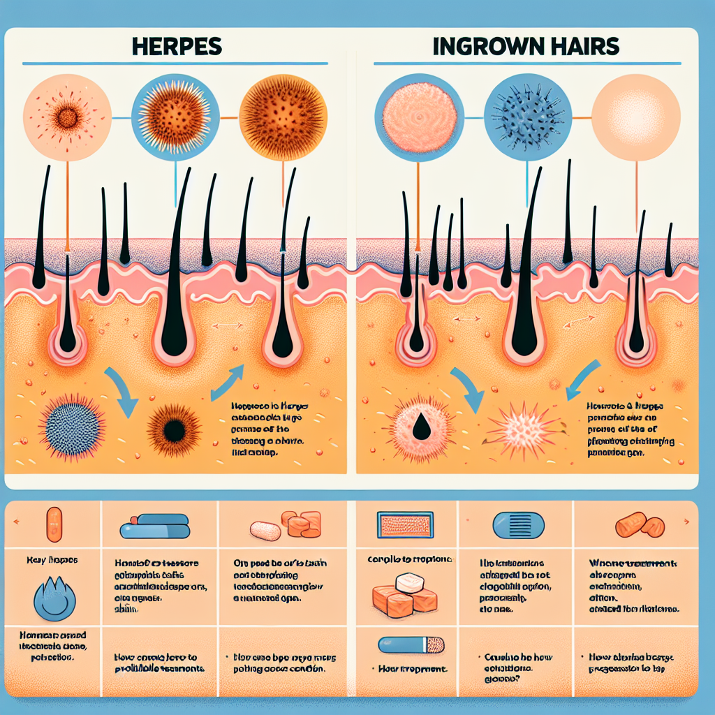 "Herpes or Ingrown Hair? Identifying Signs, Symptoms, and Available Treatments"