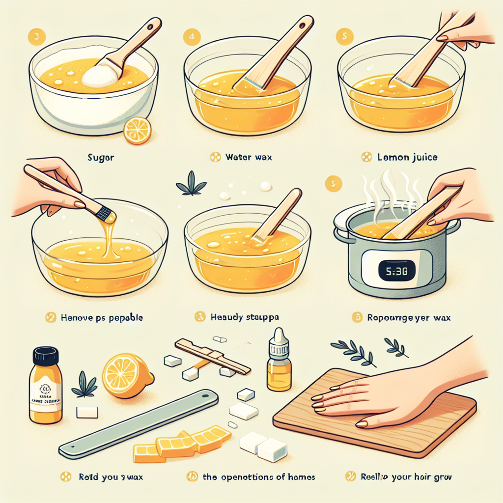 "DIY Sugar Wax: A Comprehensive Step-by-Step Guide"