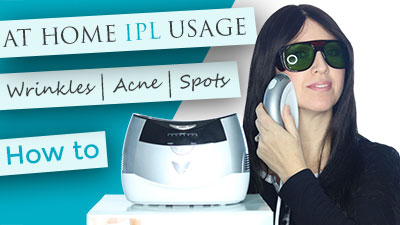 Viss IPL | usage | tutorial | rejuvenation for wrinkles | Acne Treatment | Hair Removal