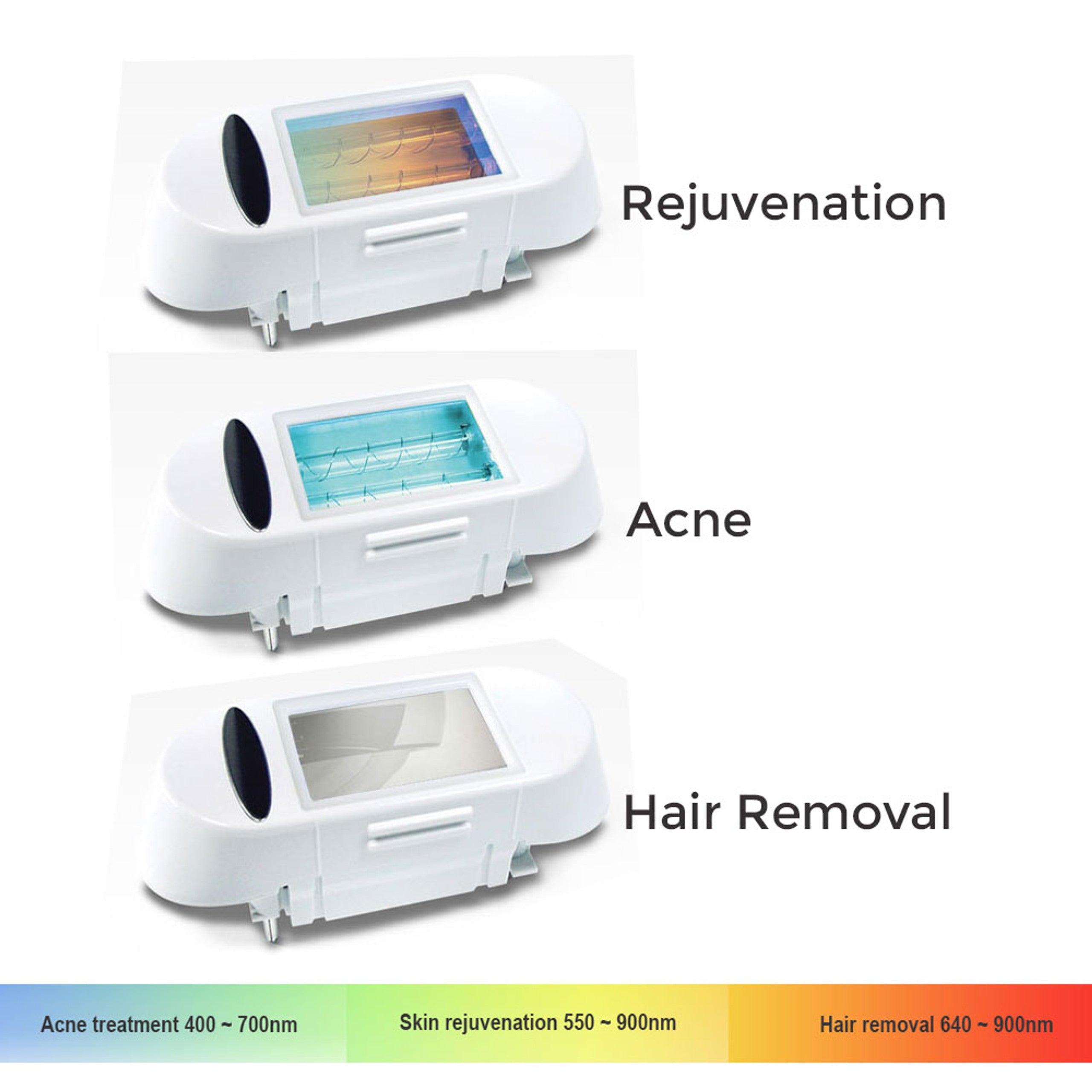 VISS IPL cartridge refills in Acne Treatment, Skin Rejuvenation and Hair Removal. Your choice.