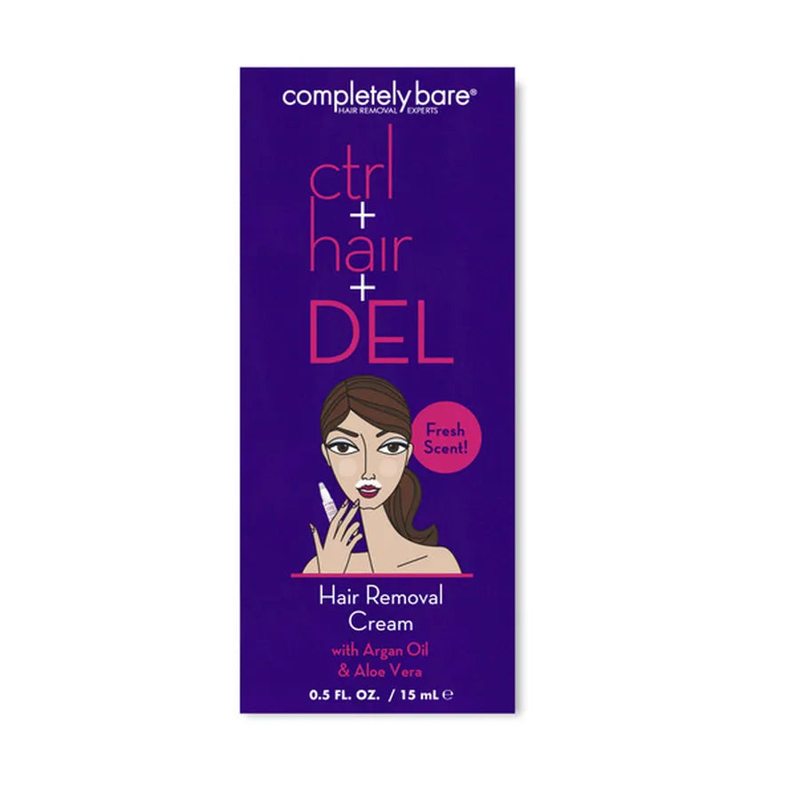 Completely Bare ctrl+hair+DEL Hair Removal Cream