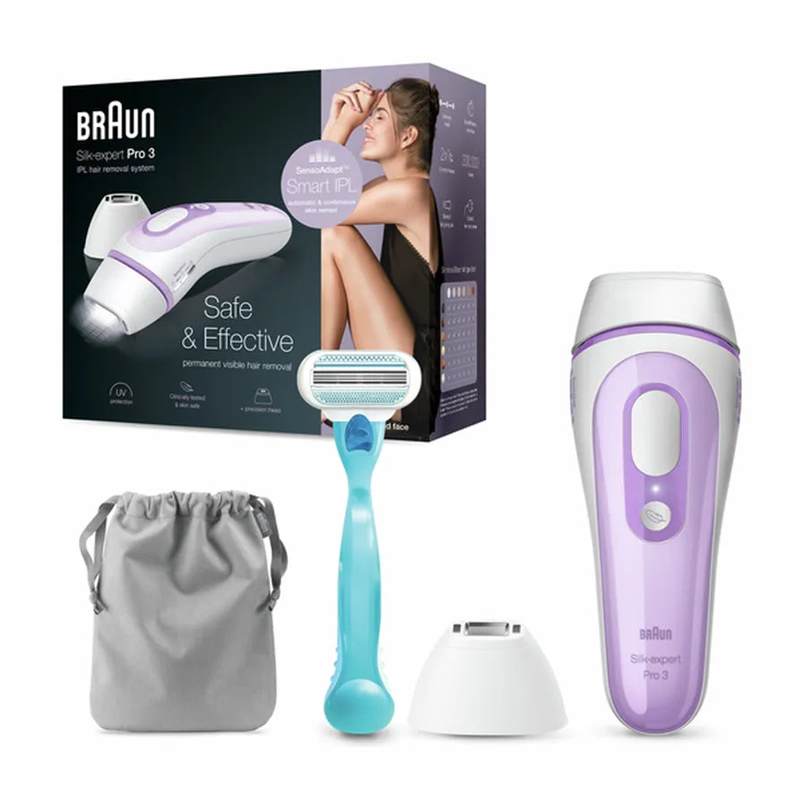 Braun Silk·expert Pro 3 PL3111 Latest Generation IPL, Permanent Hair Removal