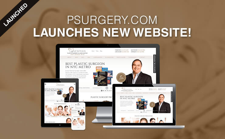 Plastic Surgery Website Gets A Cosmetic Makeover!