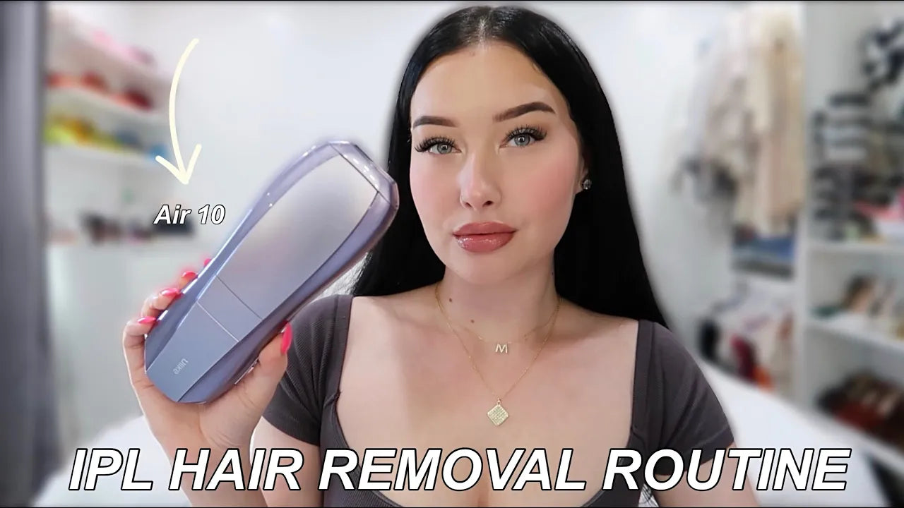 Maddie's Updated IPL Hair Removal Routine with Ulike Air 10: Affordable and Effective