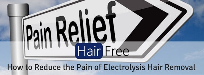 Pain relief for Electrolysis