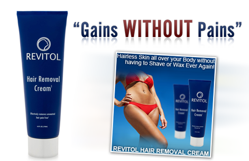 Revitol Hair Removal Cream -A Proven Formula To Stop Unwanted Hair Growth