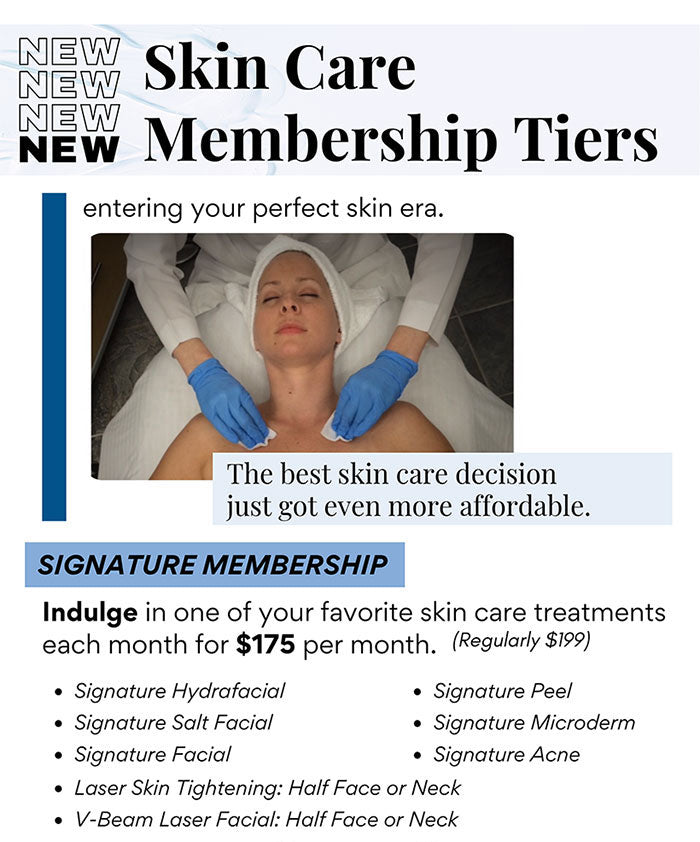 Skincare Membership Tiers