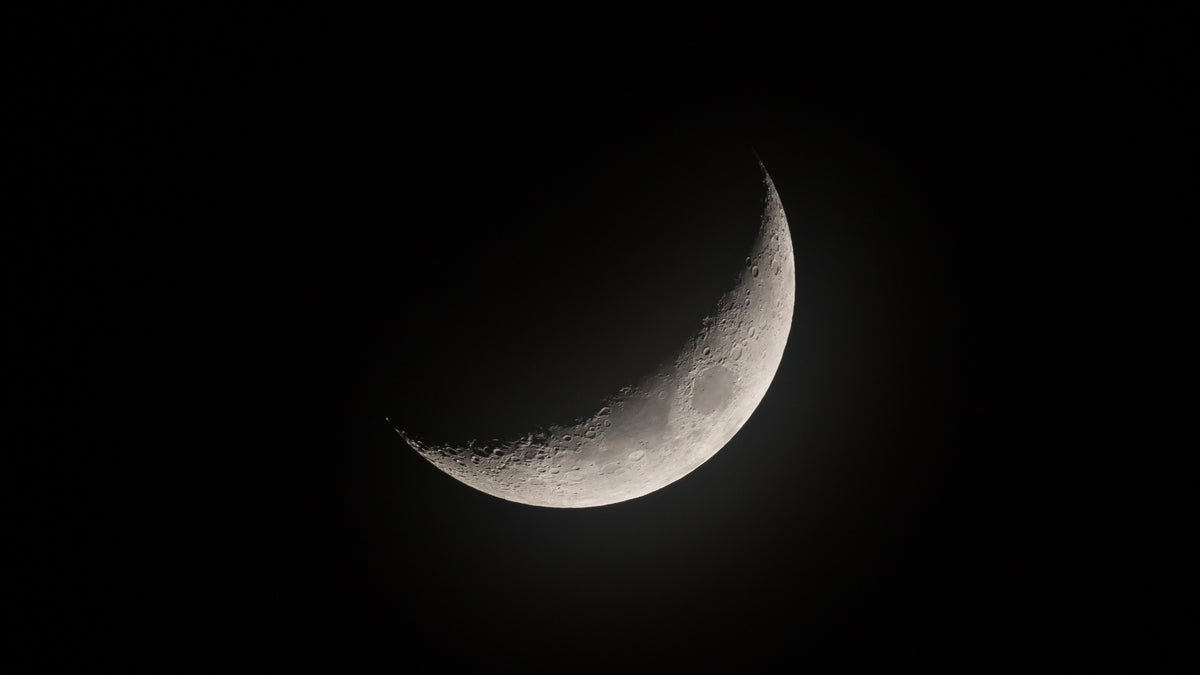 The Waxing Crescent Moon has a sickle shape.