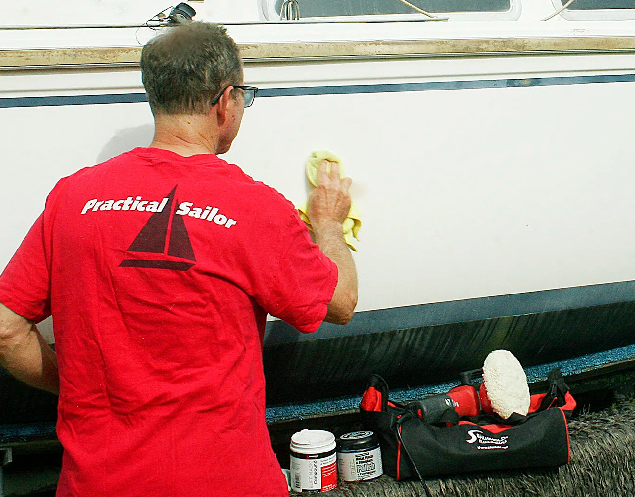 Waxing and Polishing Your Boat