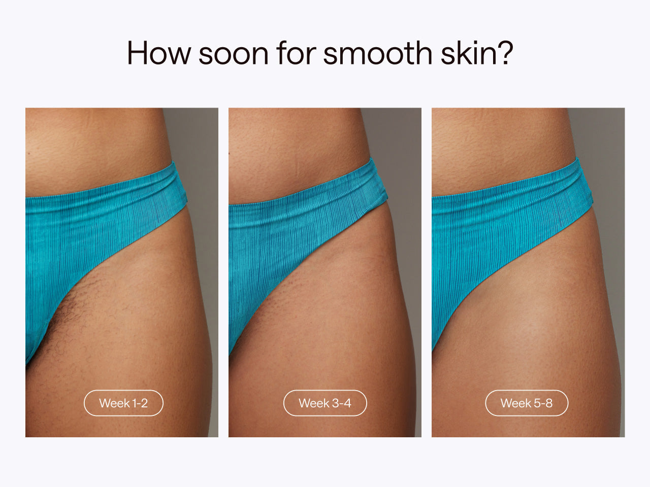 How soon for smooth skin with Ulike Air 10