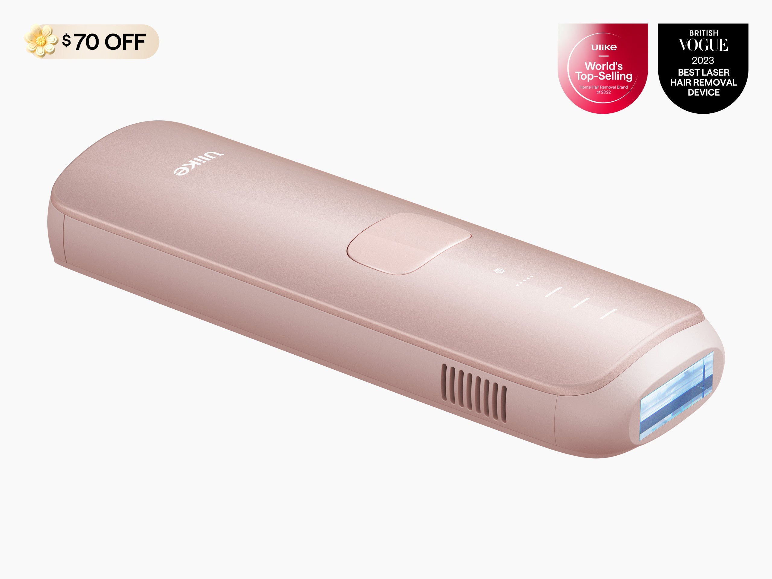 Ulike Sapphire Air3 IPL Hair Removal Handset.