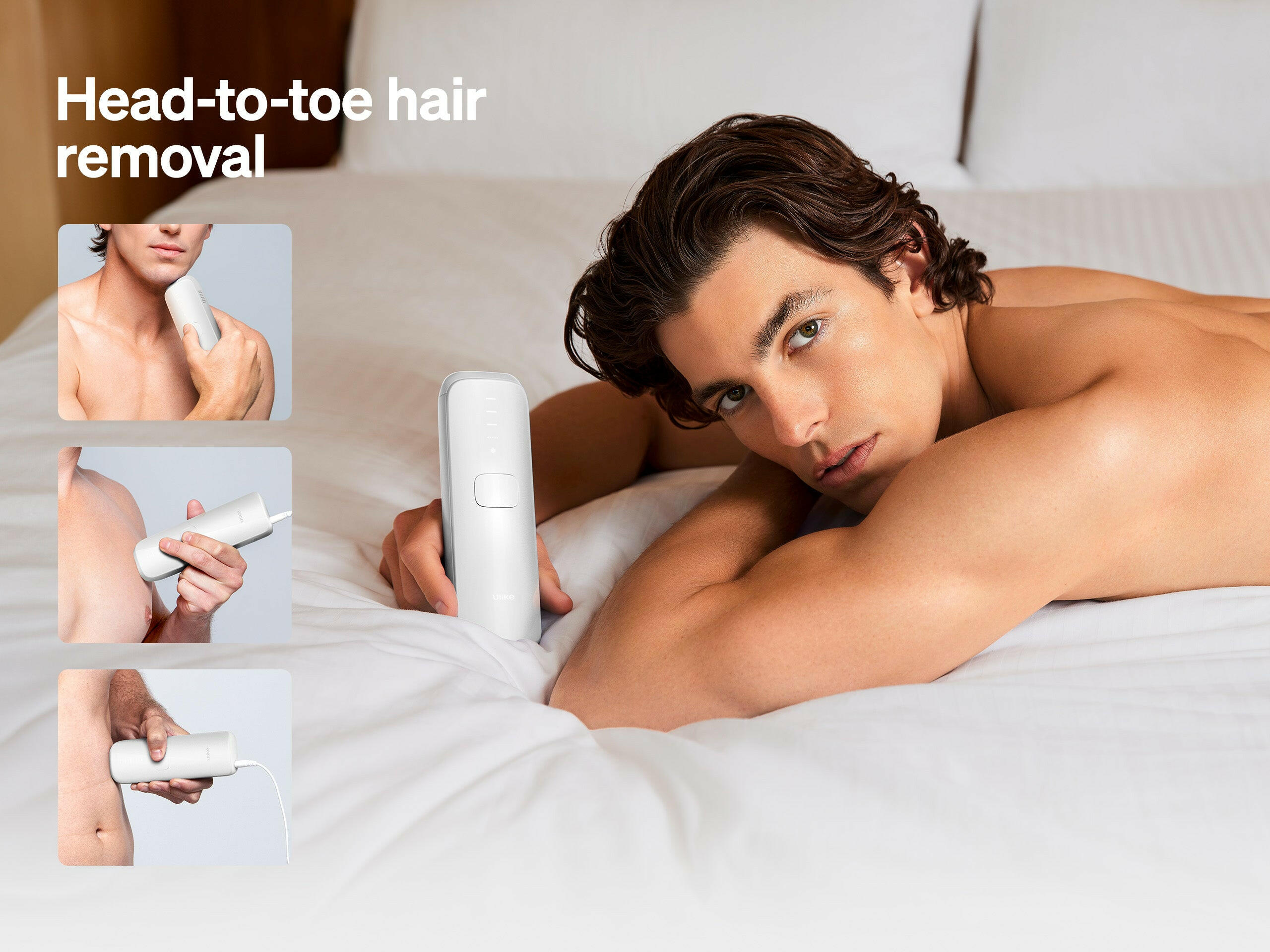 Ulike Sapphire Air3 IPL Hair Removal Handset.